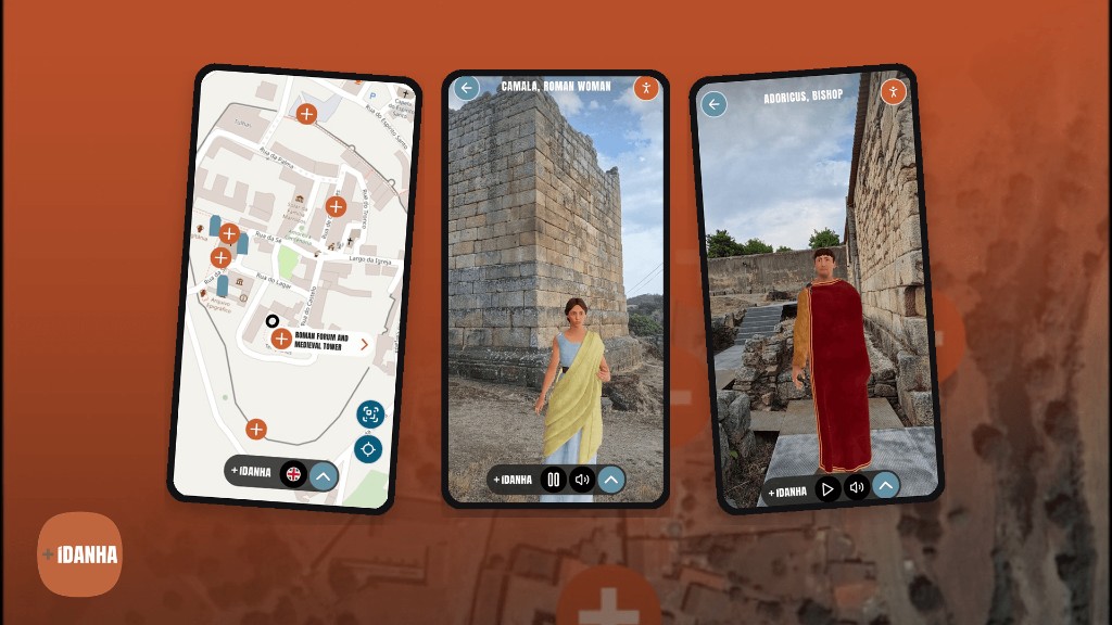 Idanha-a-Velha: an AR audio guide that works with no signal