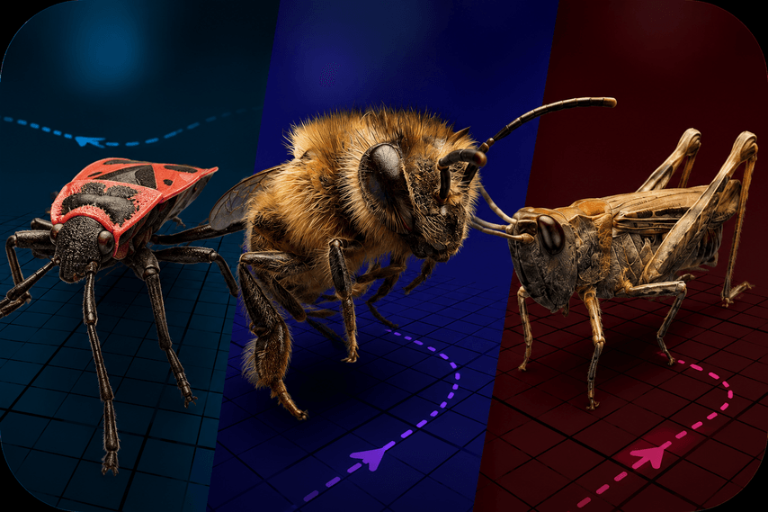 Insects Explorer: macro Gaussian splats as a science lesson
