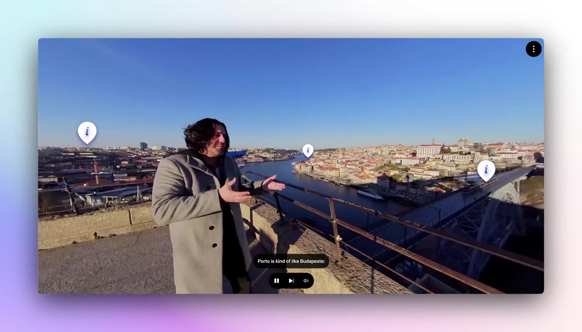 Your Tours: a 360º Video Virtual Tour of Portugal