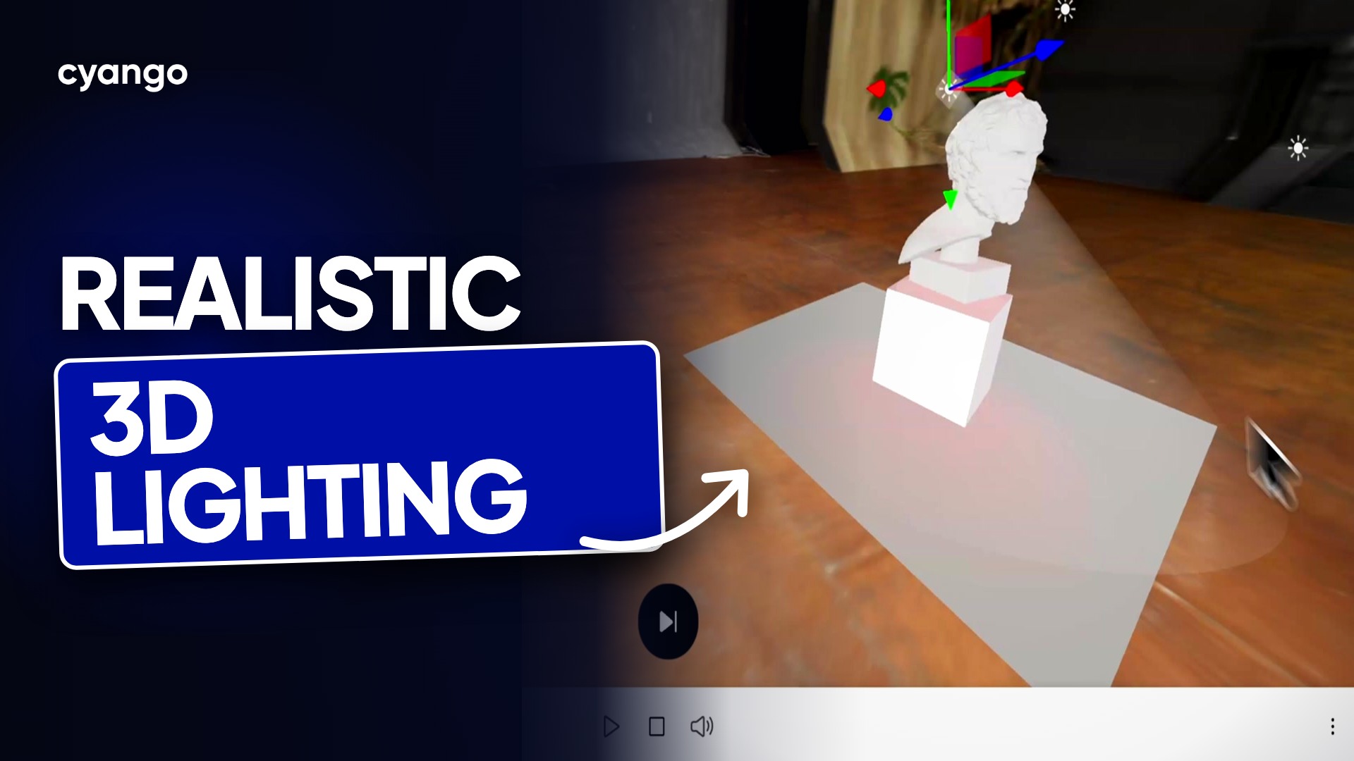 How to Use Lights, HDR & Skybox in Cyango xr/studio - Learn