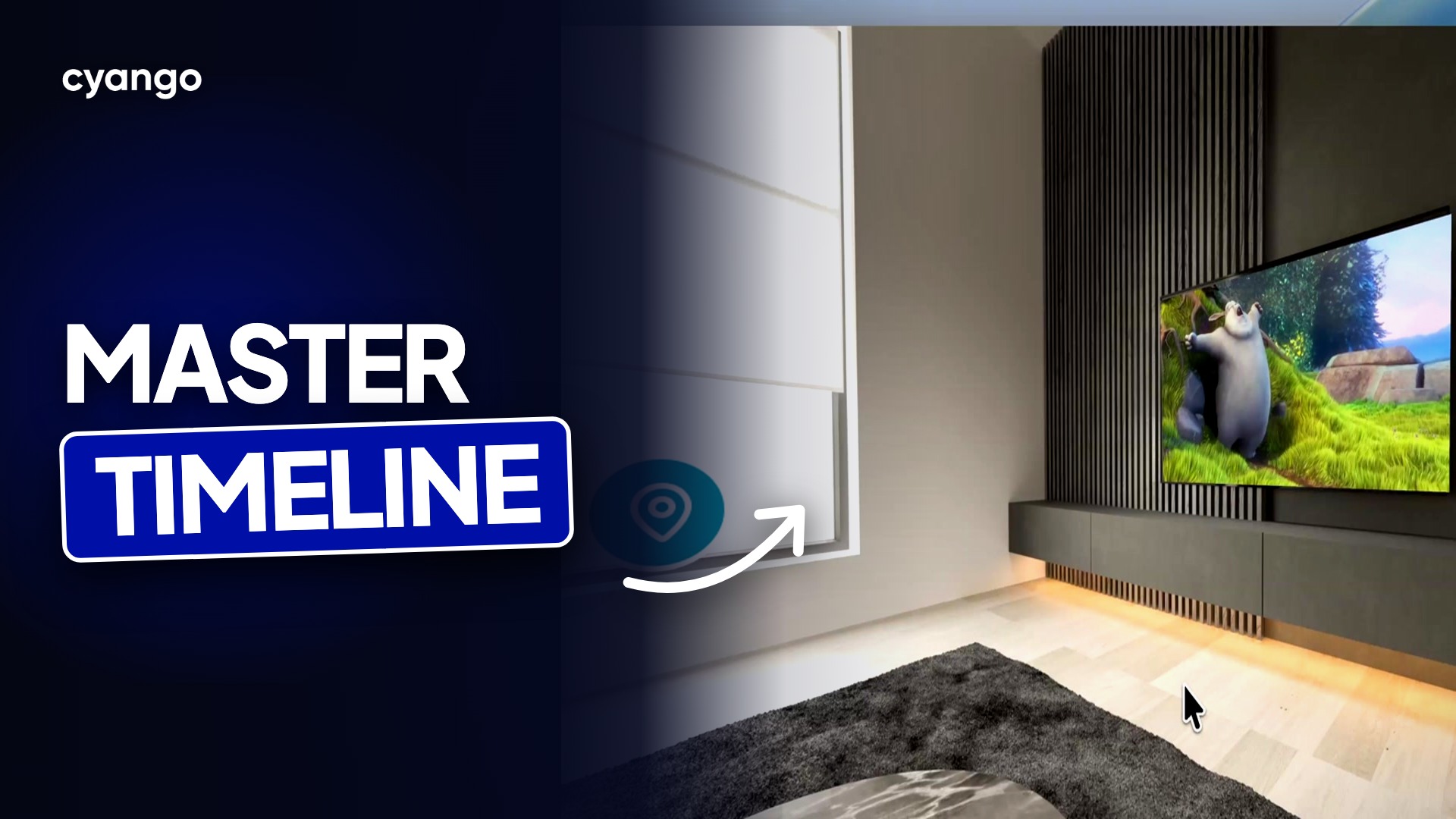 How to Use the Scene Master Timeline in Cyango xr/studio - Learn