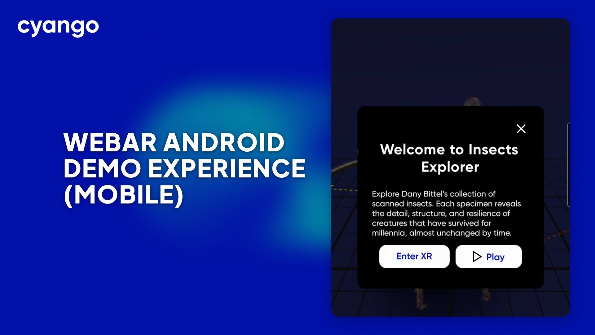 WebAR in Android Demo (Mobile) - Learn